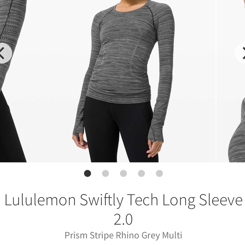 lululemon striped swiftly
